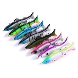 Swimbait Jerkbait｜Multi-Jointed Hard Glide Fishing Lure