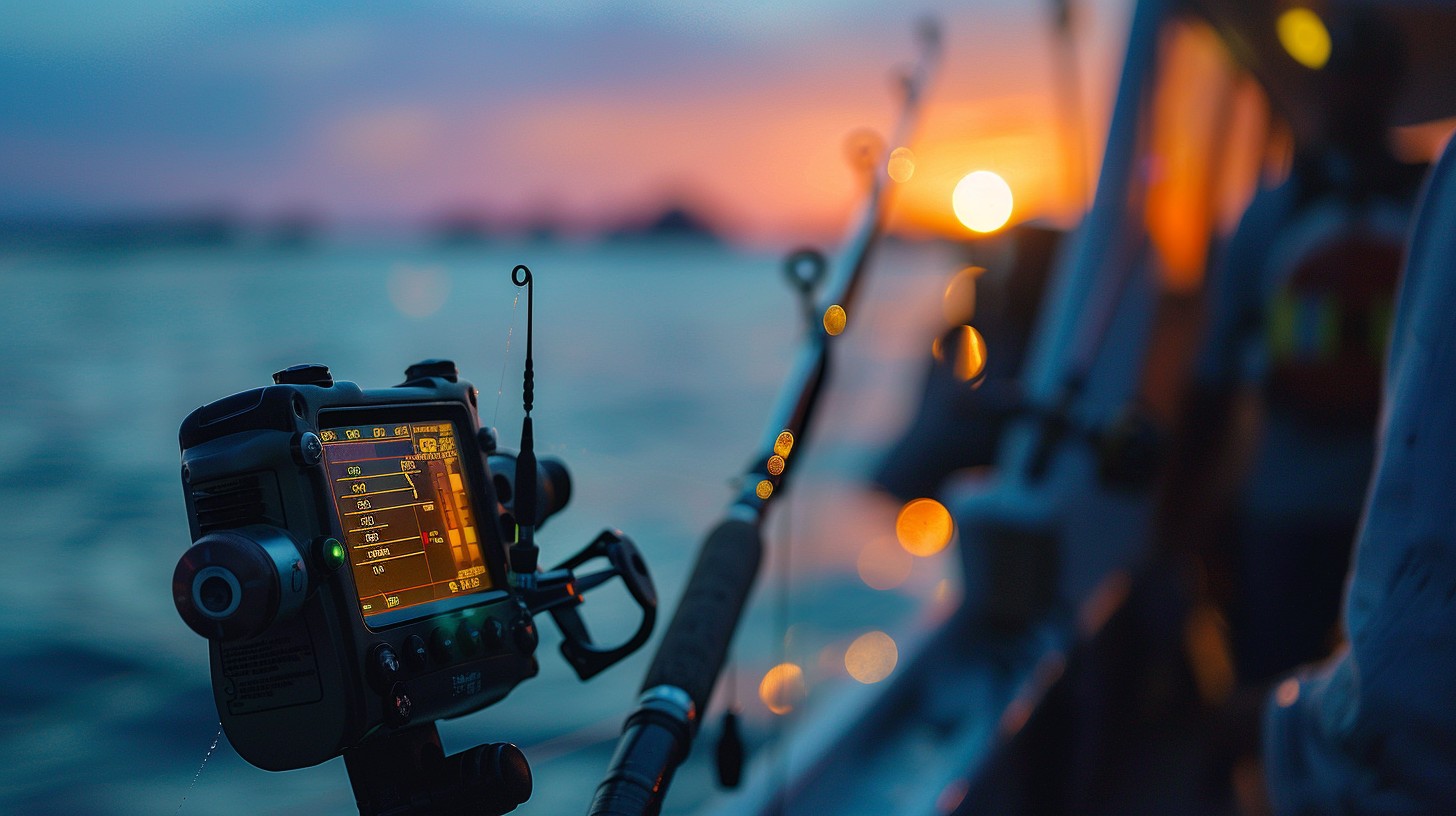 StockCake-Sunset Fishing Expedition_1730946271 2-Piece Spinning Casting Rod | EVA GripTravel | Fishing Pole