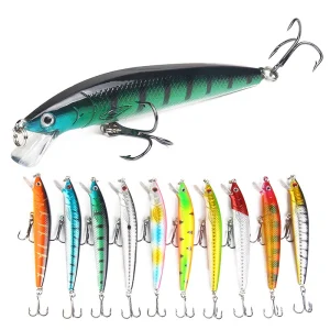 Minnow Fishing Lure | Wobbler Tackle with Magnet System