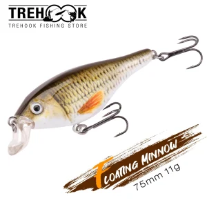 Wounded Minnow Lure | Hard Crankbait for Bass & Pike
