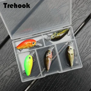 kf-Ha21b0fa09eab40caa9a364ad355c763b4-TREHOOK-36mm-3-6g-5pcs-Mini-Crankbait-Fishing-Lures-Topwater-Artificial-Hard-Bait-Minnow-Swimbait-Wobblers Mini Crankbait Fishing Lures Set - Topwater Artificial Hard Bait for Carp