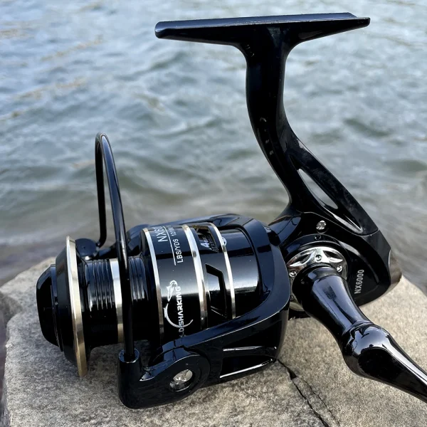 5.2:1/4.7:1 Metal Spool Saltwater Reel｜High Speed, Waterproof for Pike Fishing