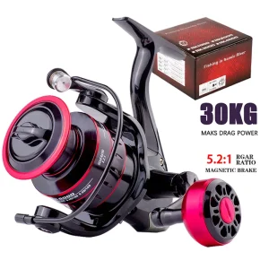 Spinning Reel with Left/Right Handle｜5.2:1 Gear Ratio for Casting
