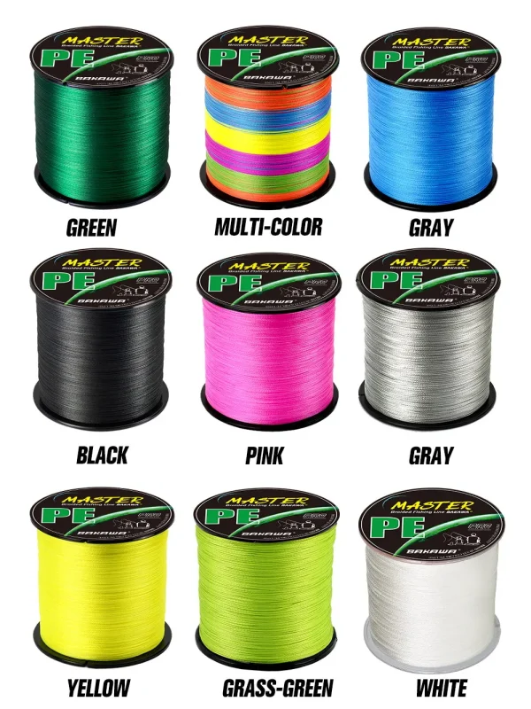 4X Braided Fishing Line｜Saltwater PE Wire