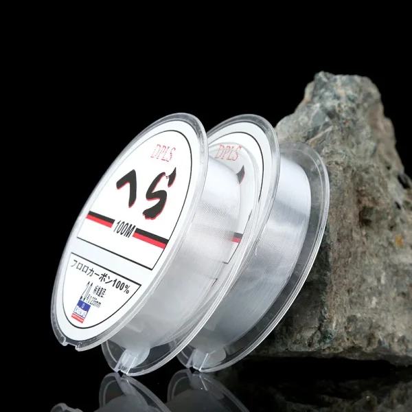 100M Clear Fluorocarbon Fishing Line