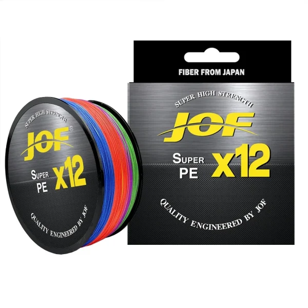 X12 Braided Fishing Line｜Multicolor Multifilament