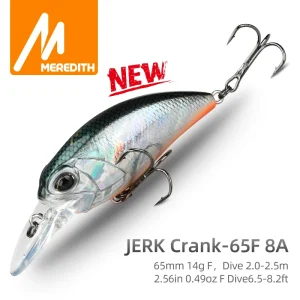 kf-S39b54d7ee61842e5ab3ad0946083dd7dw-MEREDITH-JERK-CRANK-M65-Floating-14g-Hot-Model-Fishing-Lure-Hard-Bait-11Color-Wobbler-Crank-Quality JERK CRANK M65 | Professional Quality Wobbler Crank for 2.0 - 2.5m Depth