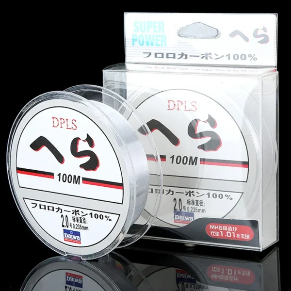 100M Clear Fluorocarbon Fishing Line