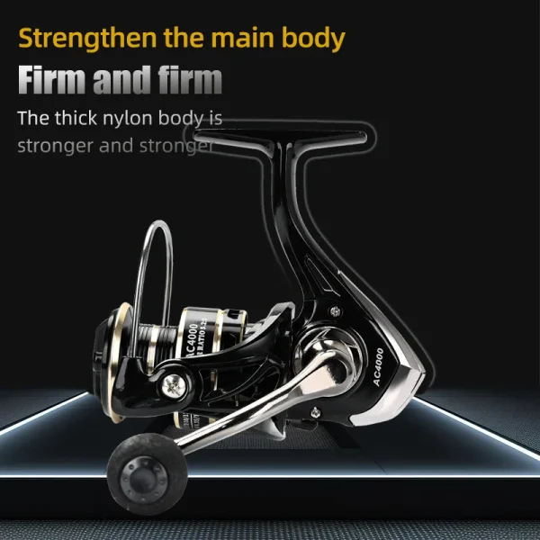 8KG Max Drag Spinning Reel | Metal Spool for Carp & Sea Fishing