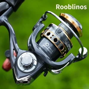 Spinning Fishing Reels｜for Saltwater & Freshwater (Metal Spool, Left/Right Interchangeable) for Trout & Carp Fishing