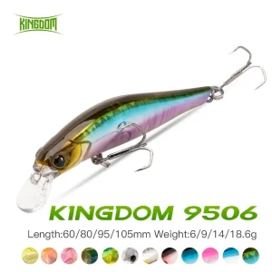 Sinking Minnow Bait | Hard Fishing Lure for Long Casting with Vibrate