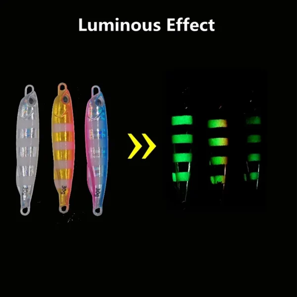 4pcs Metal Jig Lures Set | Long-Casting Spoon Jigs for Sea Bass & More