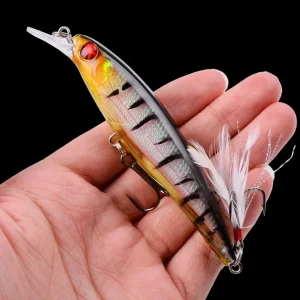 kf-S69fb75cee3ee435eb341988d5fce5dd0T-1PCS-Laser-Minnow-Fishing-Lure-11CM-13G-pesca-hooks-fish-wobbler-tackle-crankbait-artificial-japan-hard Laser Minnow Fishing Lure | Hard Bait for Fishing (Japan Style, Artificial Wobbler, Crankbait, Swimbait)