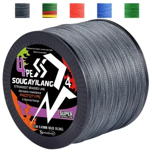 4-Strand Braided Fishing Line｜Smooth and Durable for Carp Fishing