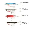 4pcs Metal Jig Lures Set | Long-Casting Spoon Jigs for Sea Bass & More