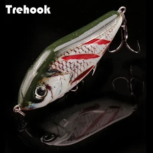 Slider Jerkbait Wobblers｜Sinking, Rattling & Vib｜for Pike in Winter Fishing