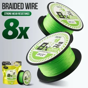 8 Strands PE Braided Fishing Line | Durable Multifilament Fishing Line