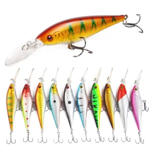 kf-S981d37b932e64bbdae598dccb0281acdV Long Tongue Minnow Fishing Lure|Floating Hard Bait|Perch Fishing