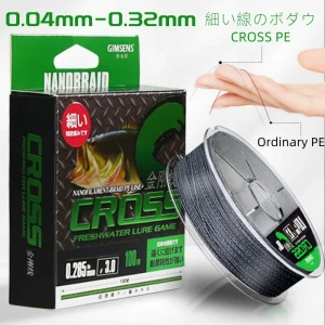 kf-S98e36b0a92e249b8871a099ea5a1934f5-Japan-Extreme-Thin-4-Strands-Braided-Fishing-Line-100M-Super-Strong-PE-Multifilament-Line-Smooth-Saltwater Extreme Thin 4 Strands Braided Fishing Line | Super Strong PE Multifilament Line