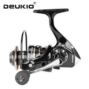 Spinning Reel｜5.2:1, 12KG Max Drag｜Metal Handle for Saltwater Fishing