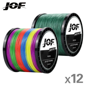X12 Braided Fishing Line | Multifilament PE for Spinning, Casting, Carp & Bass