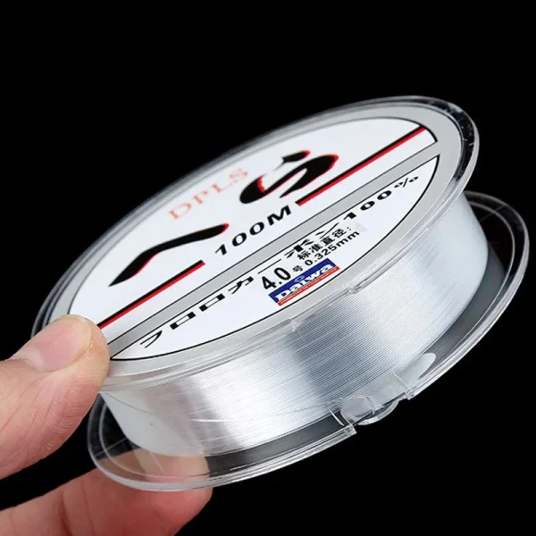 100M Clear Fluorocarbon Fishing Line