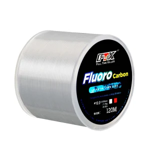 120M Fluorocarbon Coated Fishing Line｜Sinking Carbon Fiber Leader for Casting