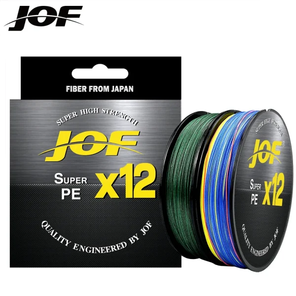 X12 Braided Fishing Line｜Multicolor Multifilament