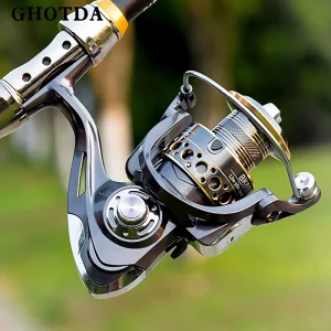 Lightweight Spinning Reel (5.2:1)｜for Lure Fishing of Trout, Bass, Pike, Zander