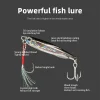 4pcs Metal Jig Lures Set | Long-Casting Spoon Jigs for Sea Bass & More