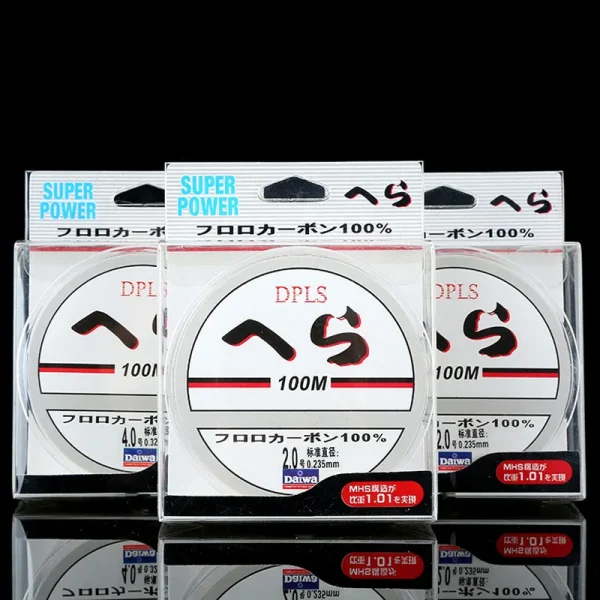100M Clear Fluorocarbon Fishing Line