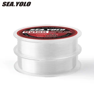 kf-Sfeafb7dab91e45459d9c4050906964b4m-Sea-Yolo-Imported-Strong-100m-High-grade-Crystal-Nylon-Fishing-Line-Transparent-Level-Main-Line-Sub Crystal Nylon Fishing Line | Strong, Transparent, for Main & Sub